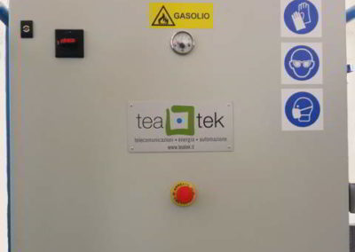 TeaTek_macchina per prove a fuoco