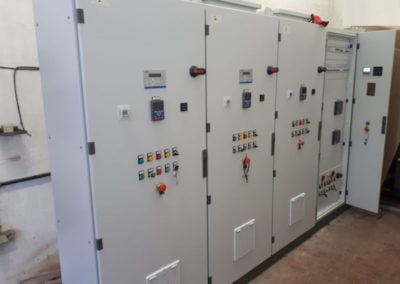 TeaTek_Water Lifting Plant Brusciano Electric Panel